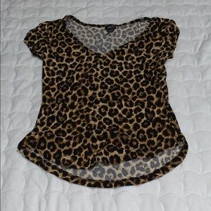 Size small cheetah print shirt